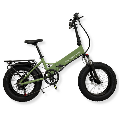 E-Movement Pixie - Folding Electric Bike - 250W Blue/ Green/ Pink/ Black