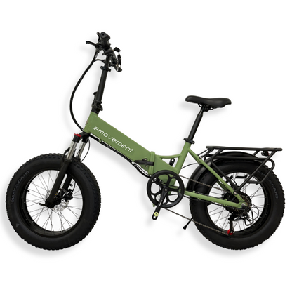 E-Movement Pixie - Folding Electric Bike - 250W Blue/ Green/ Pink/ Black