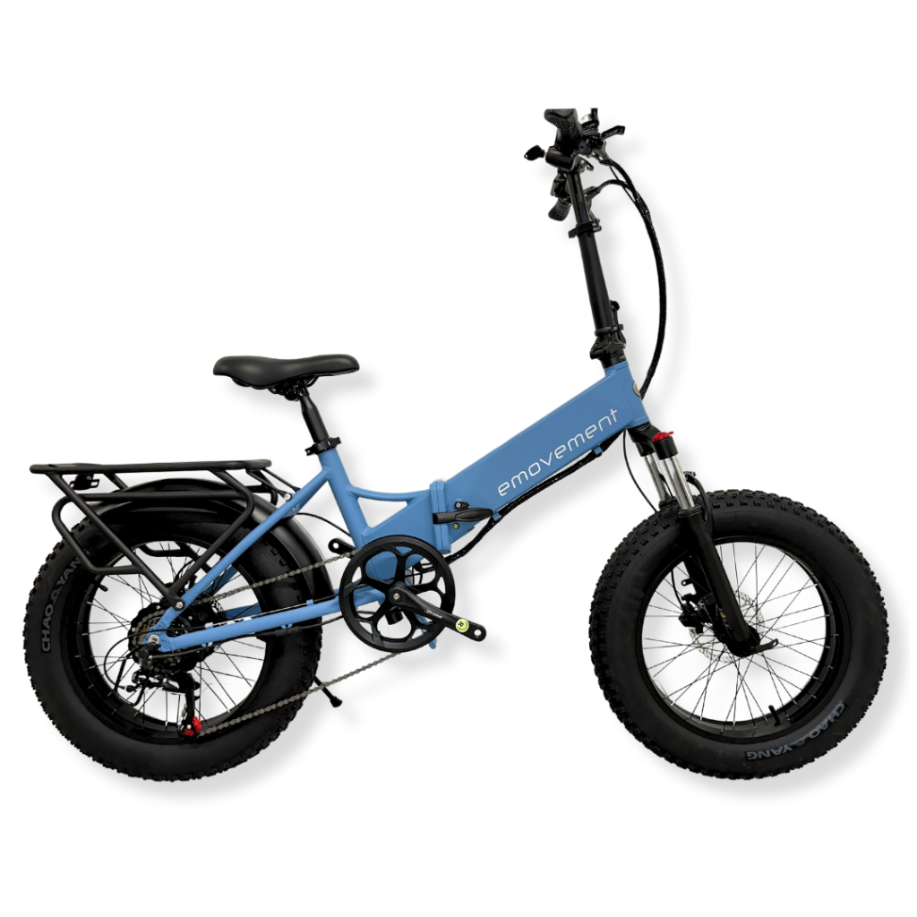 E-Movement Pixie - Folding Electric Bike - 250W Blue/ Green/ Pink/ Black