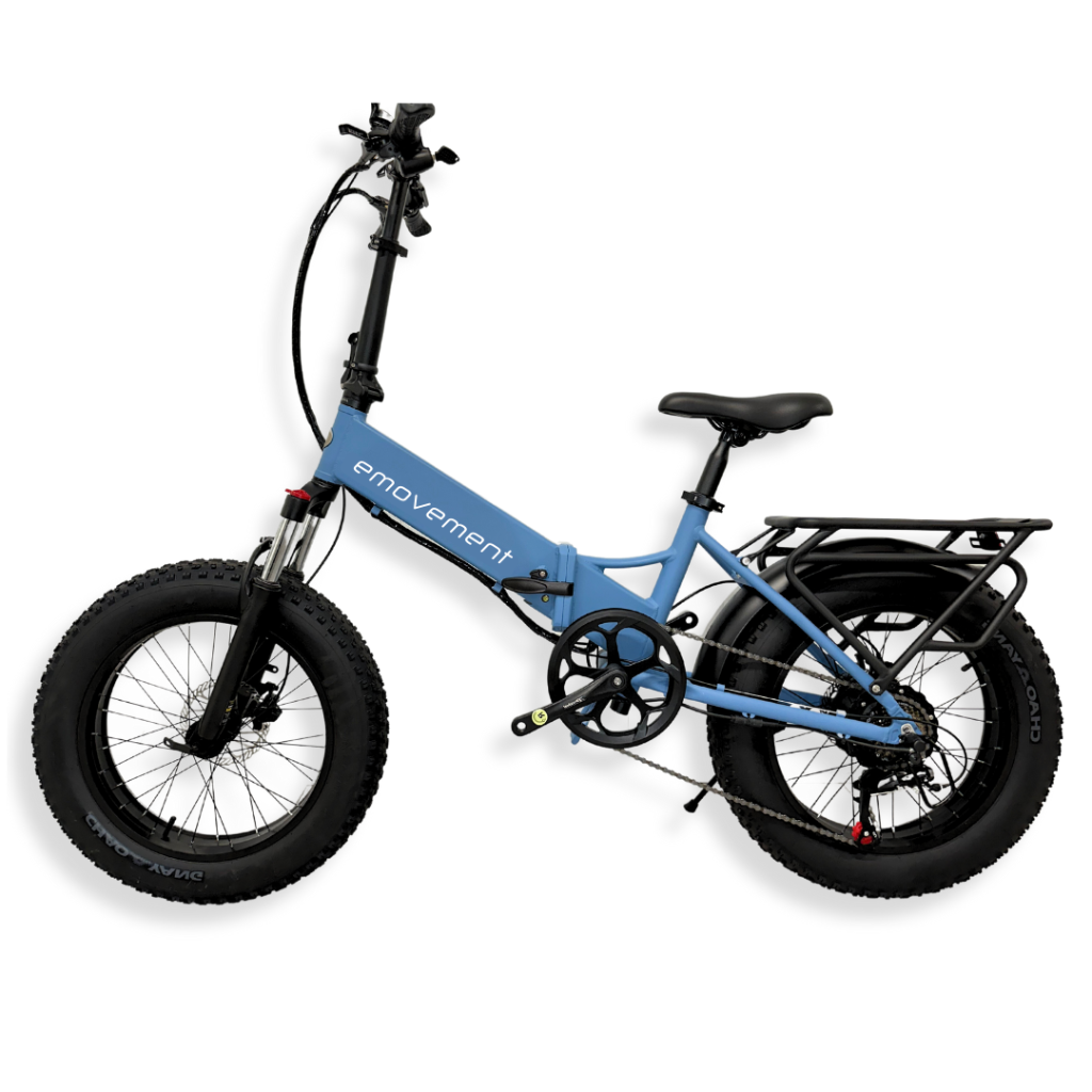 E-Movement Pixie - Folding Electric Bike - 250W Blue/ Green/ Pink/ Black