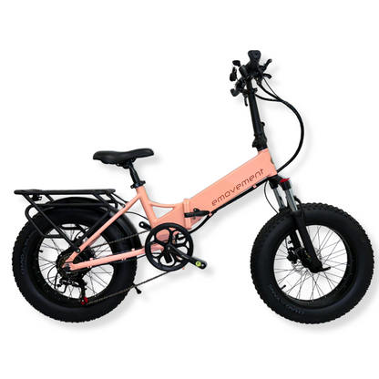 E-Movement Pixie - Folding Electric Bike - 250W Blue/ Green/ Pink/ Black