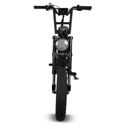 Cruz73 Retro Unlimited Version - Electric Bike - 750W Black