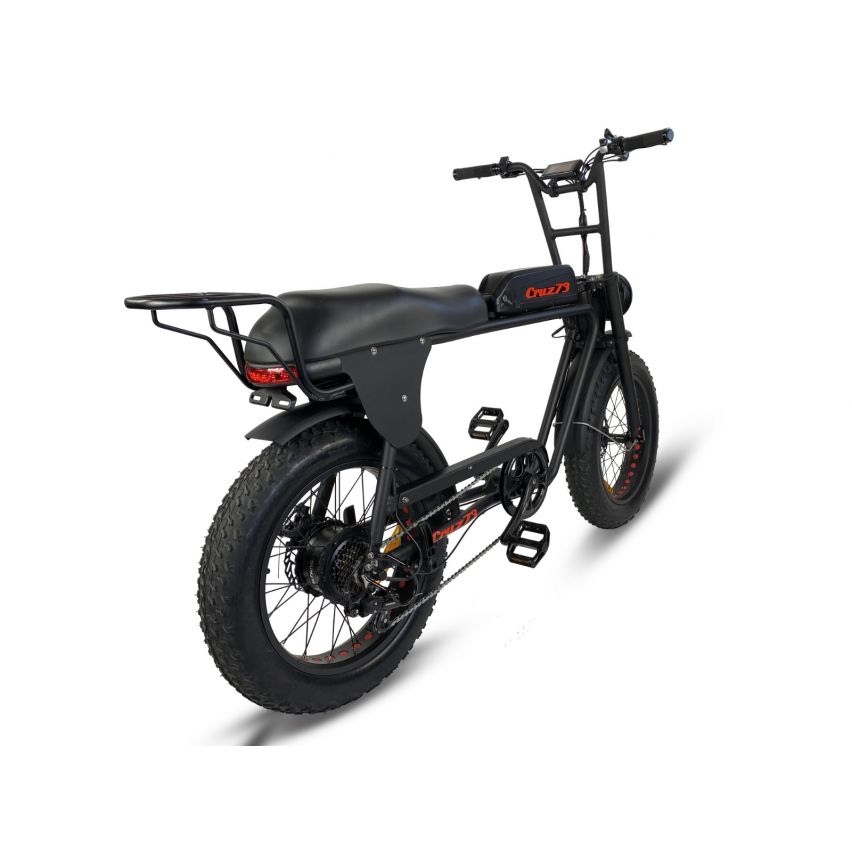 Cruz73 Retro - Electric Bike - 250W Black