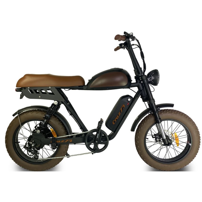 Cruz73 Retro Mariner Special Edition - Electric Bike - 250W Tan