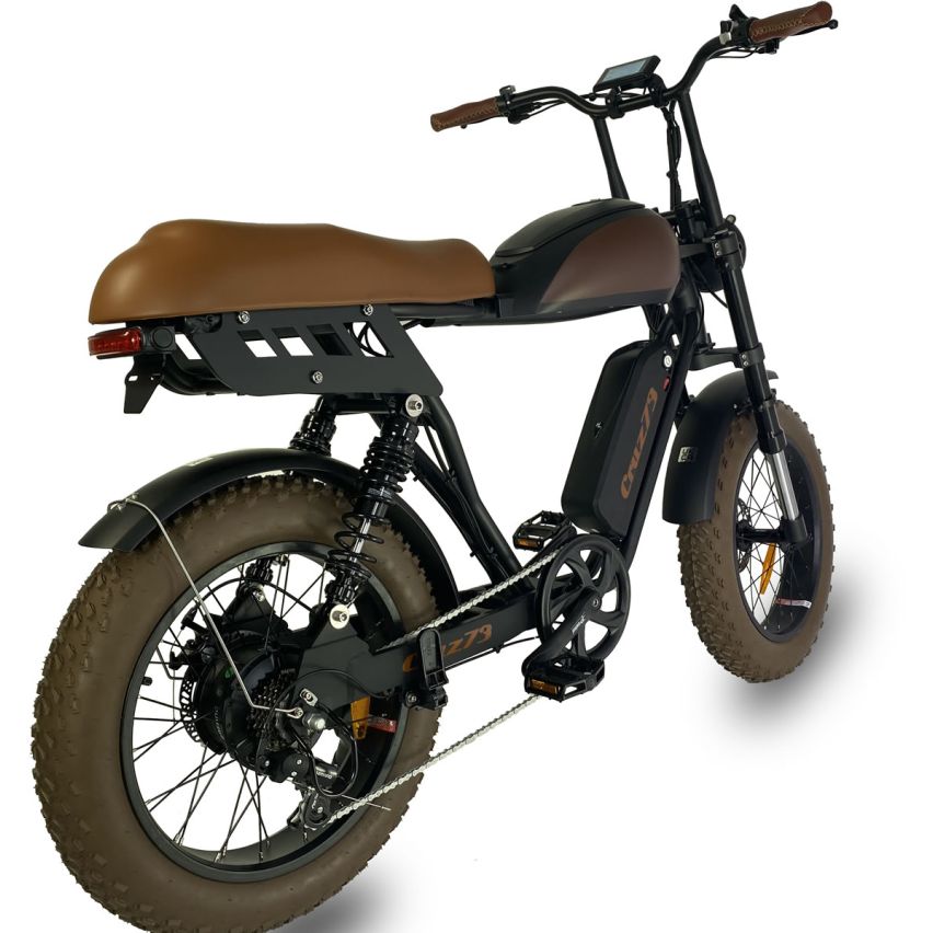 Cruz73 Retro Mariner Special Edition - Electric Bike - 250W Tan