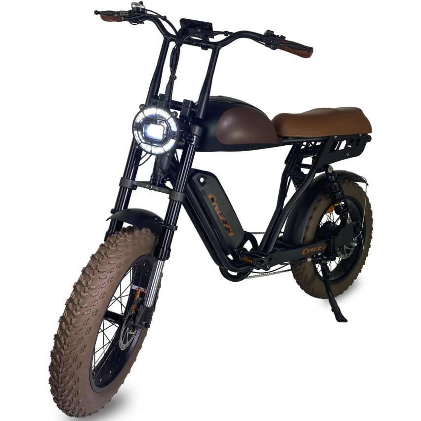 Cruz73 Retro Mariner Special Edition - Electric Bike - 750W Tan