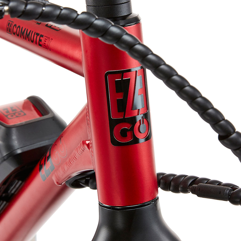 EZEGO Commute EX Gents - Electric Bike - 250W Red