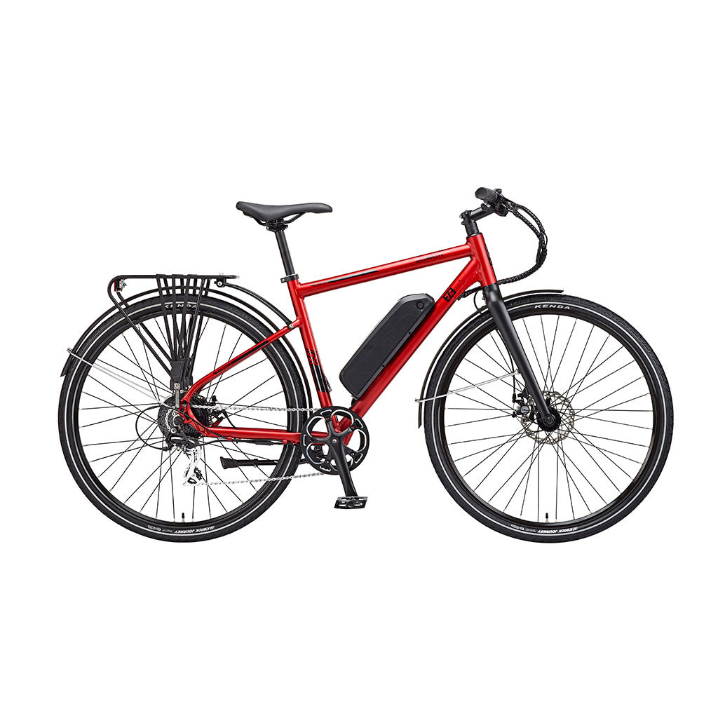 EZEGO Commute EX Gents - Electric Bike - 250W Red