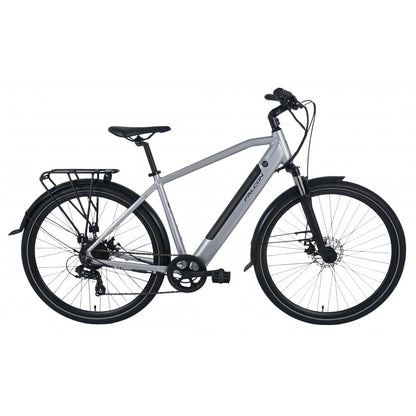 Falcon Horizon Crossbar - Electric Bike - Silver