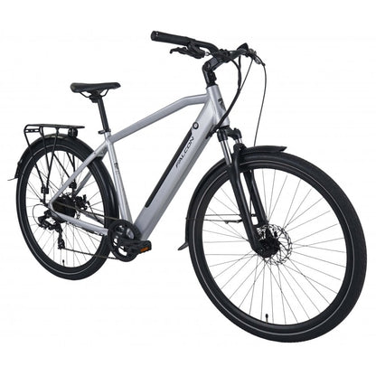 Falcon Horizon Crossbar - Electric Bike - Silver