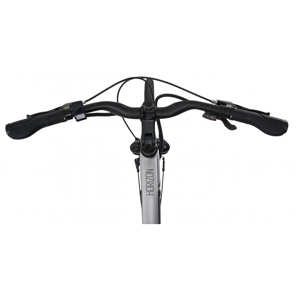 Falcon Horizon Crossbar - Electric Bike - Silver