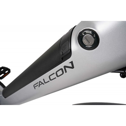 Falcon Horizon Crossbar - Electric Bike - Silver