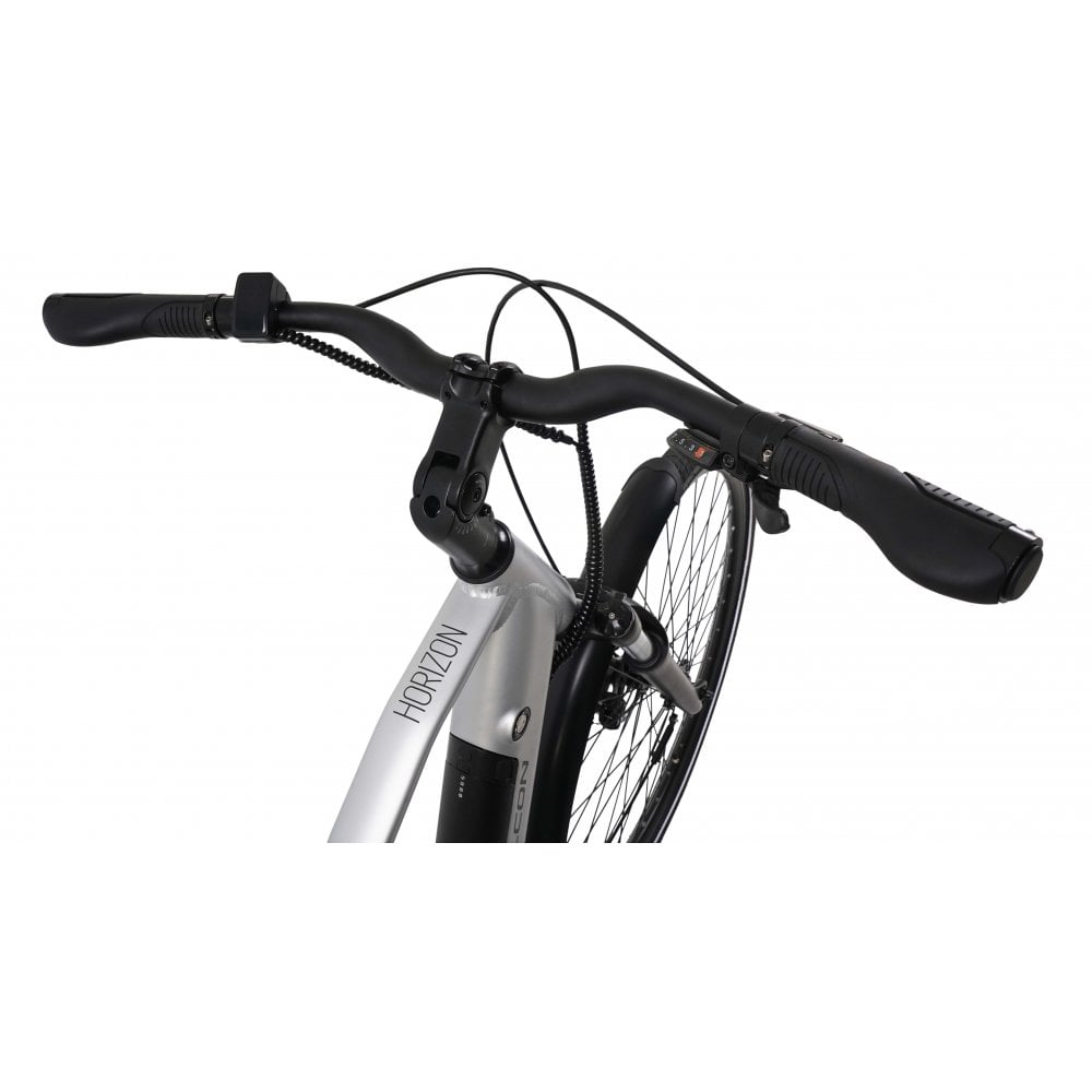 Falcon Horizon Crossbar - Electric Bike - Silver