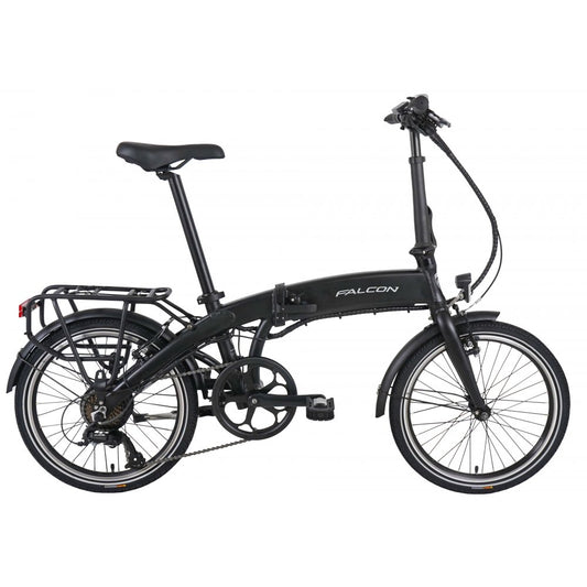 Falcon Flow - Folding Electric Bike - Matt Black