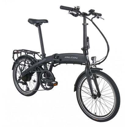 Falcon Flow - Folding Electric Bike - Matt Black