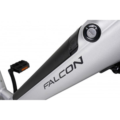 Falcon Horizon Low Step - Electric Bike - Silver