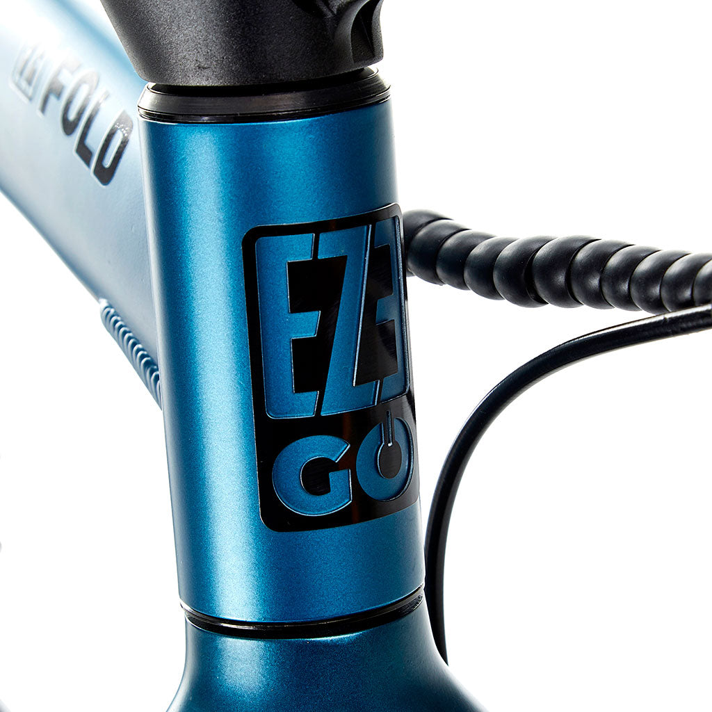 EZEGO Fold - Electric Bike - 250W Teal