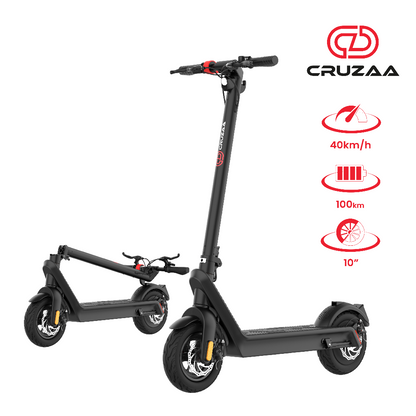 Cruzaa Commuta Pro Max - Electric Scooter - 550W Carbon Black